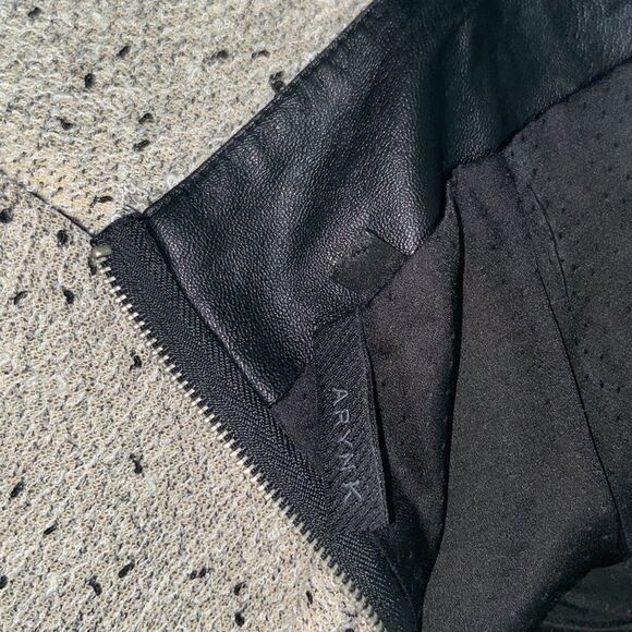 Aryn K Tweed Fit & Flare Skirt M | Preppy Academia Textured Mini Skirt - Picture 3 of 5